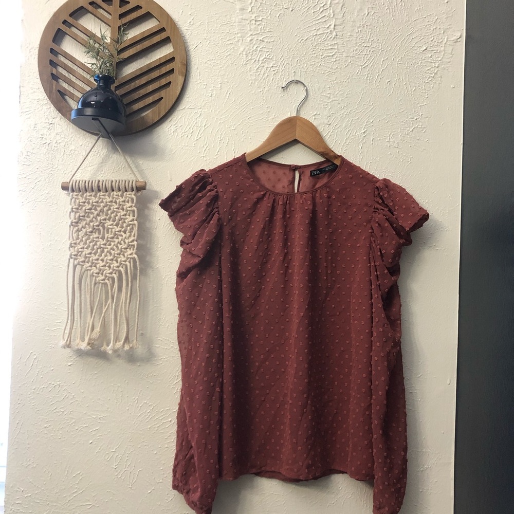 Zara long sleeved top